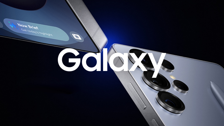 Official Samsung image of the Galaxy S25 series
